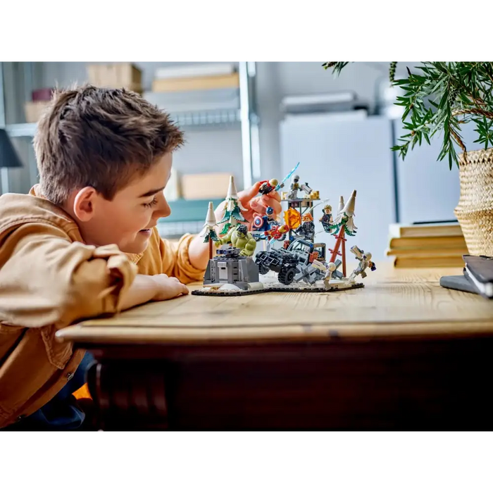 LEGO Marvel 76291 Сглобяването на Отмъстителите: Ерата