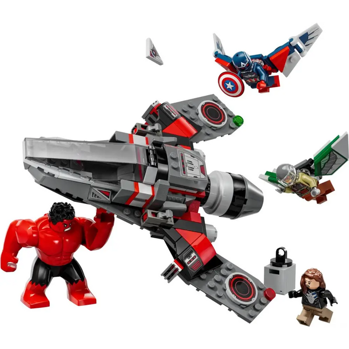 LEGO MARVEL 76292 Captain America VS Red Hulk Duel