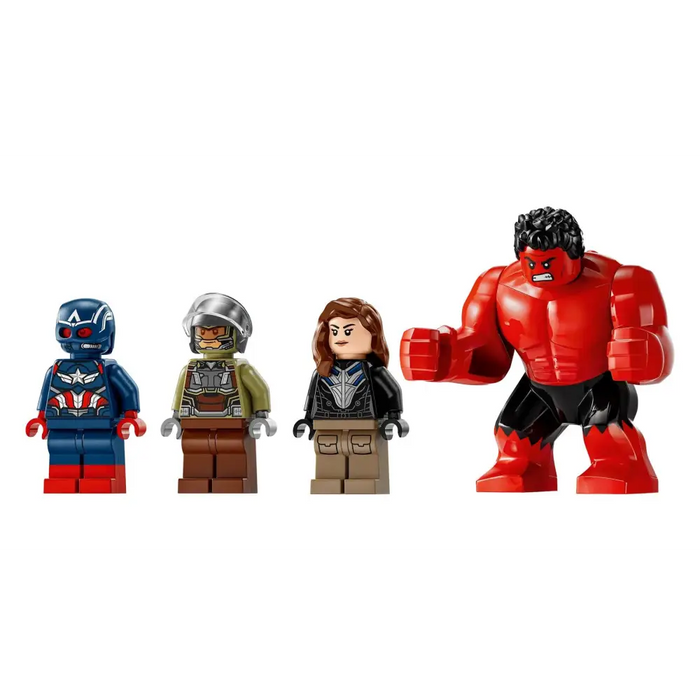 LEGO MARVEL 76292 Captain America VS Red Hulk Duel