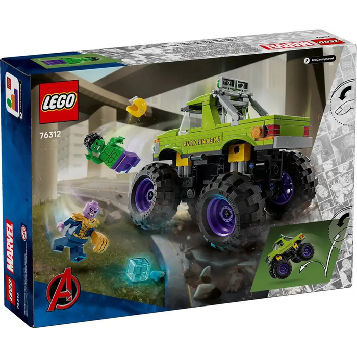 LEGO MARVEL 76312 Камионът Хълк срещу Танос
