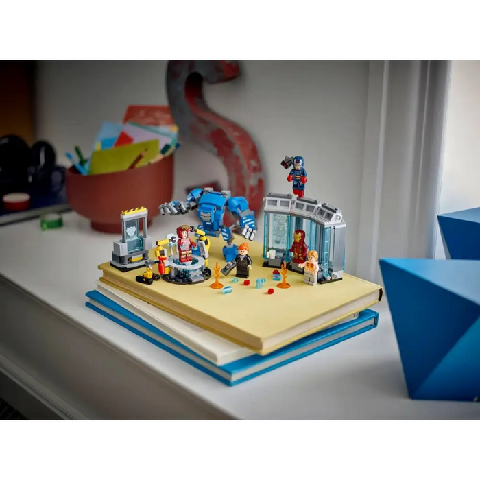 LEGO MARVEL 76315 Лабораторията на Железния човек: Залата