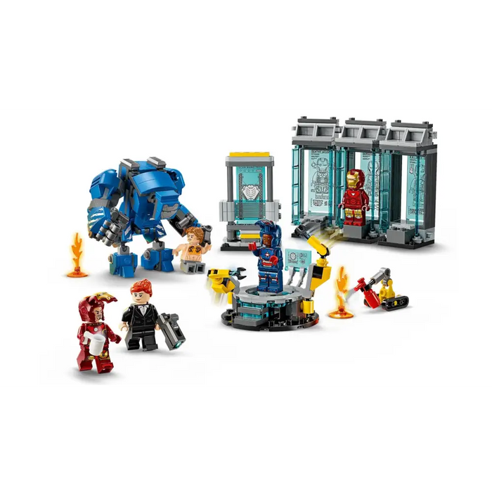 LEGO MARVEL 76315 Лабораторията на Железния човек: Залата