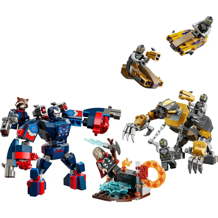 LEGO MARVEL 76322 Отмъстителите: Краят - Тор срещу Читаури