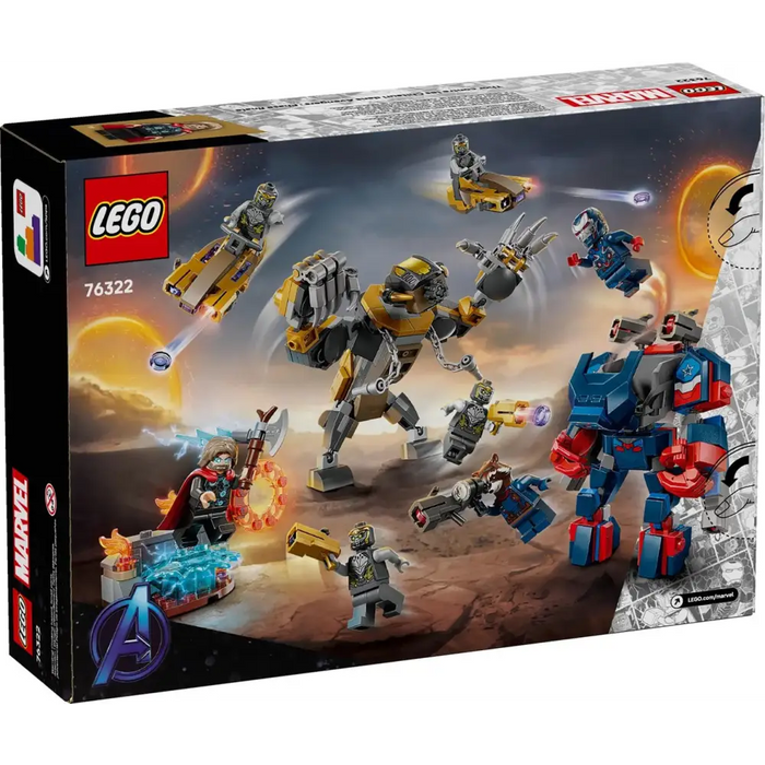 LEGO MARVEL 76322 Отмъстителите: Краят - Тор срещу Читаури