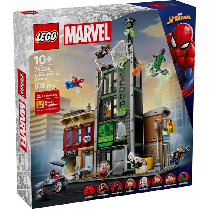 LEGO MARVEL 76324 Спайдърмен срещу Оскорп