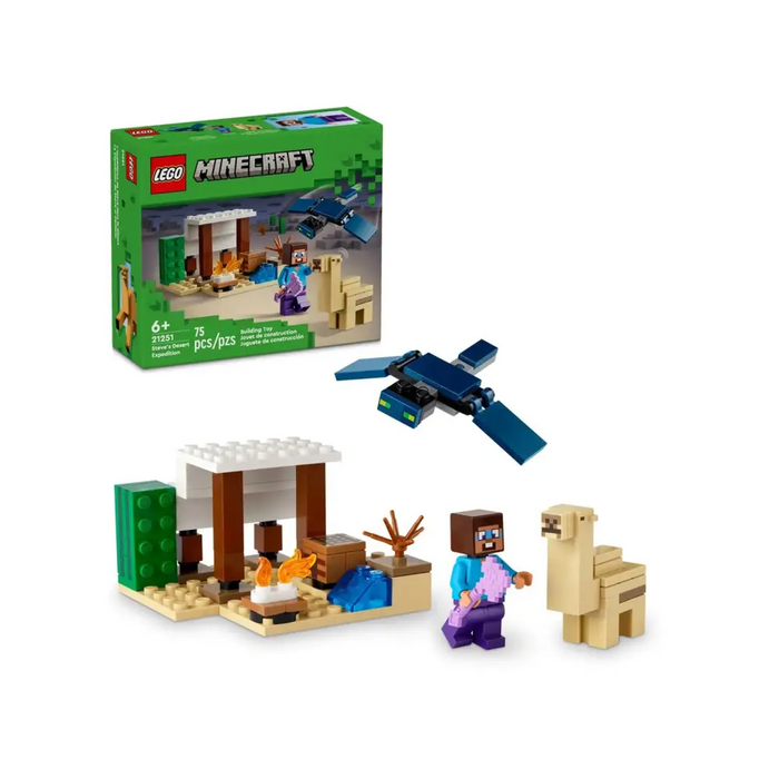 LEGO MINECRAFT 21251 ЕКСПЕДИЦИЯТА НА СТИВ В ПУСТИНЯТА
