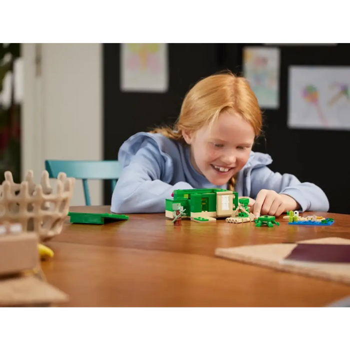 LEGO MINECRAFT 21254 КЪЩАТА НА КОСТЕНУРКАТА НА ПЛАЖА