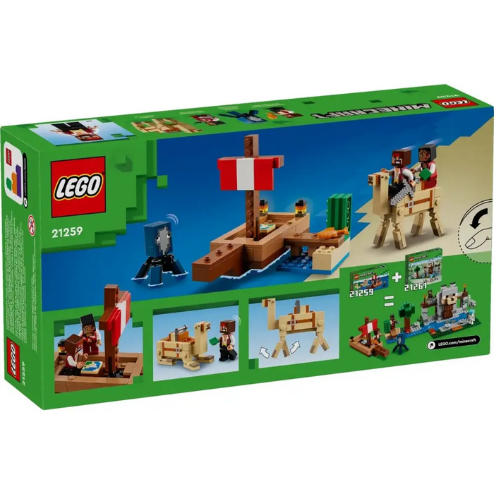 LEGO MINECRAFT 21259 Пътуването на пиратския кораб