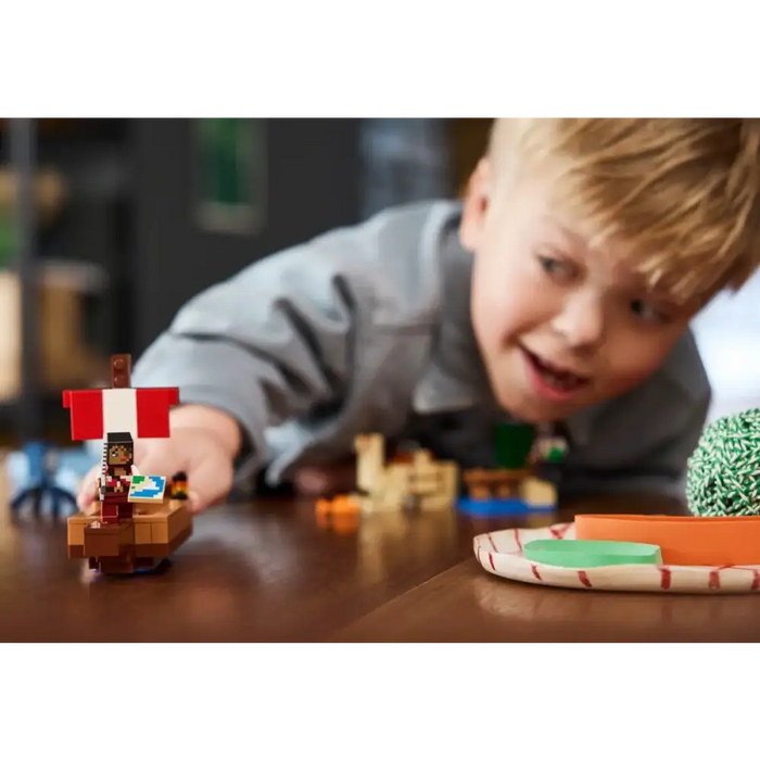 LEGO MINECRAFT 21259 Пътуването на пиратския кораб
