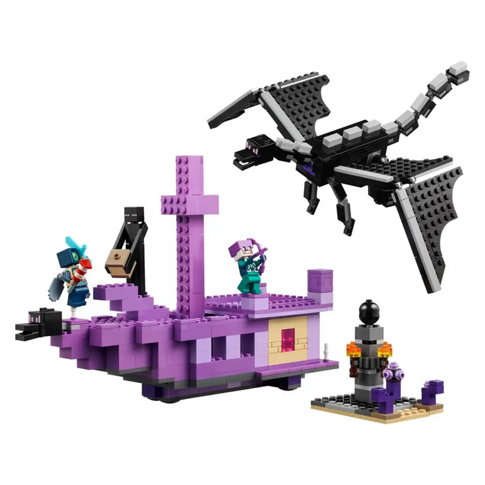 LEGO MINECRAFT 21264 Драконът на Ендър и корабът на Ендър