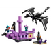 LEGO MINECRAFT 21264 Драконът на Ендър и корабът на Ендър