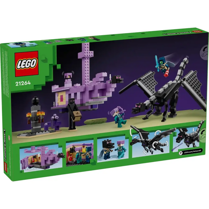 LEGO MINECRAFT 21264 Драконът на Ендър и корабът на Ендър