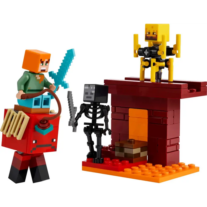 LEGO MINECRAFT 21266 The Nether Lava Battle