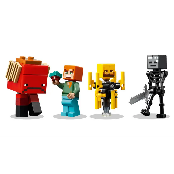 LEGO MINECRAFT 21266 The Nether Lava Battle