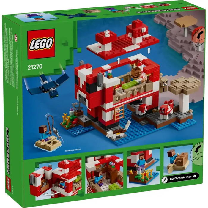 LEGO MINECRAFT 21270 The Mooshroom House