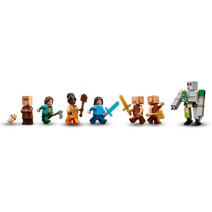 LEGO MINECRAFT 21273 The Ghast Balloon Village Attack