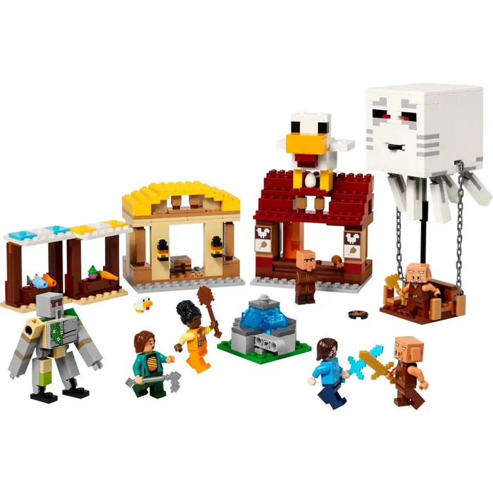 LEGO MINECRAFT 21273 The Ghast Balloon Village Attack