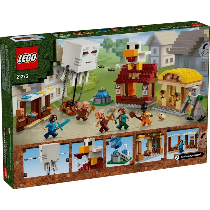 LEGO MINECRAFT 21273 The Ghast Balloon Village Attack