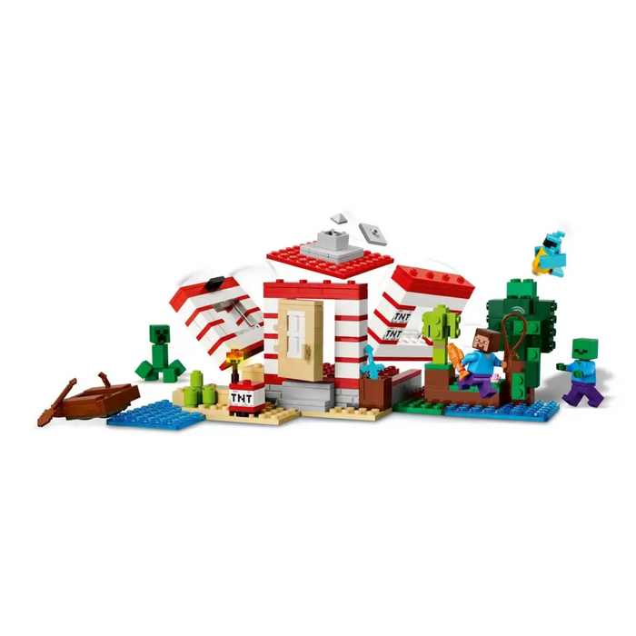 LEGO MINECRAFT 21275 The TNT Jungle House