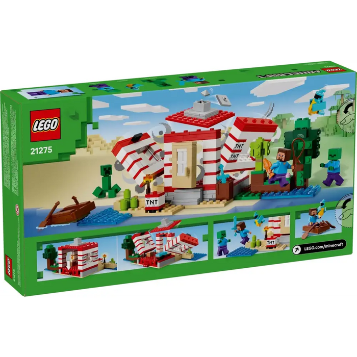 LEGO MINECRAFT 21275 The TNT Jungle House