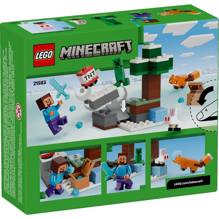 LEGO MINECRAFT 21583 Приключението на Стив в тайгата