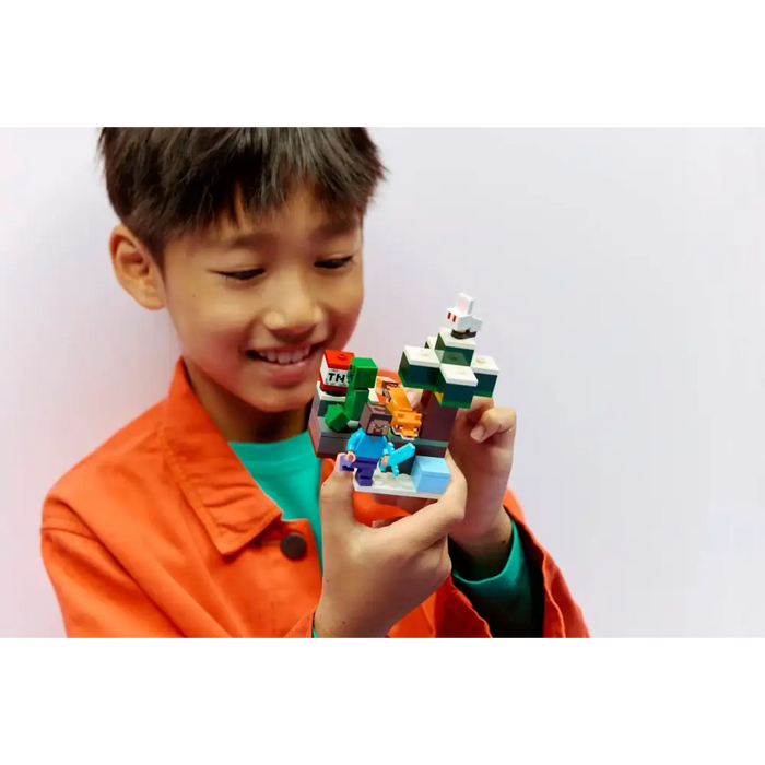 LEGO MINECRAFT 21583 Приключението на Стив в тайгата