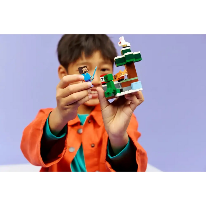 LEGO MINECRAFT 21583 Приключението на Стив в тайгата