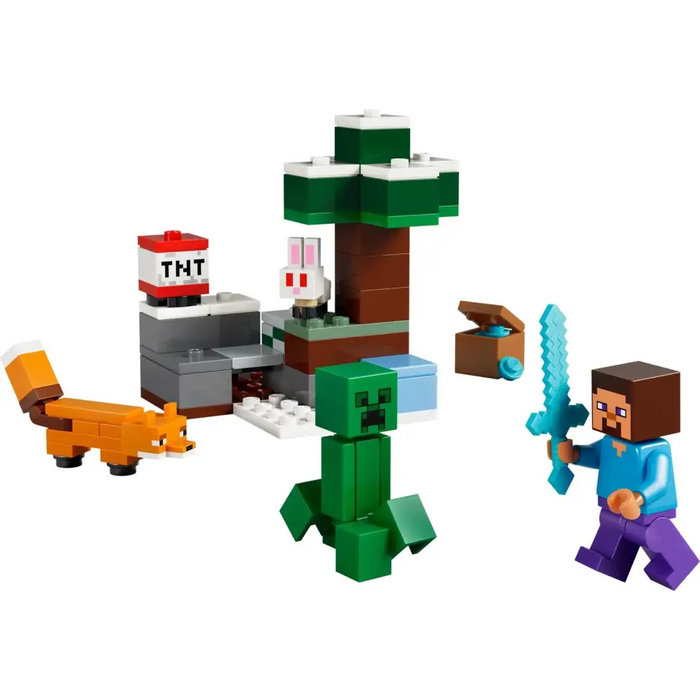 LEGO MINECRAFT 21583 Приключението на Стив в тайгата