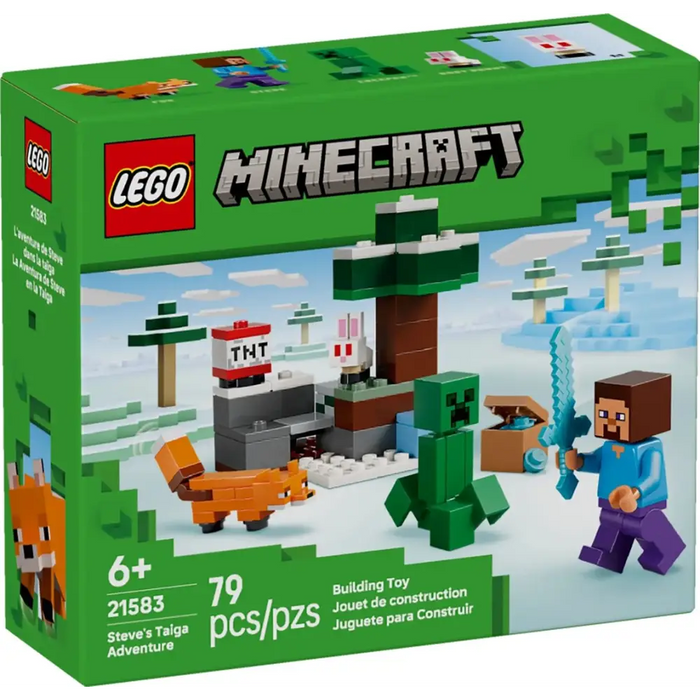 LEGO MINECRAFT 21583 Приключението на Стив в тайгата