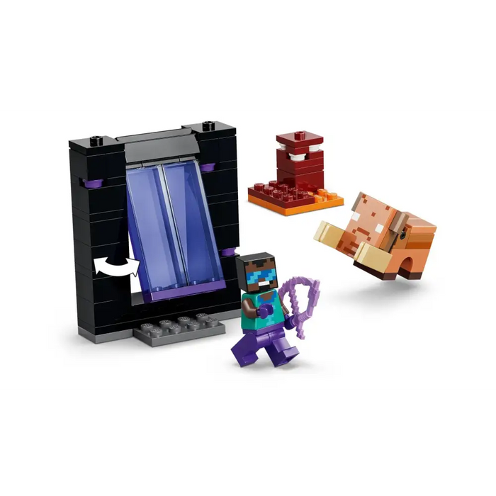 LEGO MINECRAFT 21584 Пътешествие през портала на Недър