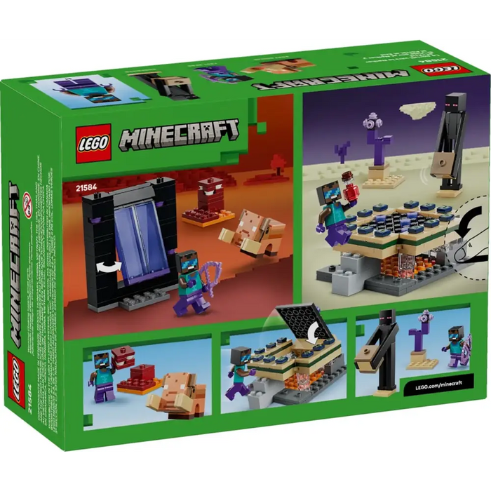LEGO MINECRAFT 21584 Пътешествие през портала на Недър