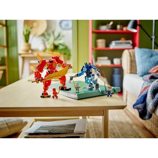 ЛЕГО НИНДЖАГО 71808 МЕХАНИЗЪМ ЗА ЕЛЕМЕНТЕН ОГЕН НА КАЙ