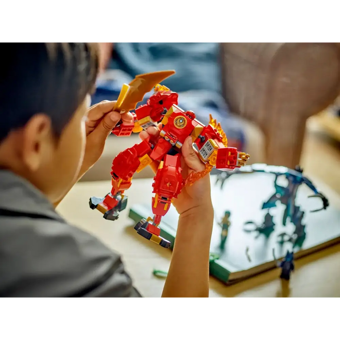 ЛЕГО НИНДЖАГО 71808 МЕХАНИЗЪМ ЗА ЕЛЕМЕНТЕН ОГЕН НА КАЙ