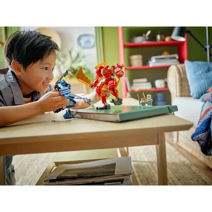 ЛЕГО НИНДЖАГО 71808 МЕХАНИЗЪМ ЗА ЕЛЕМЕНТЕН ОГЕН НА КАЙ