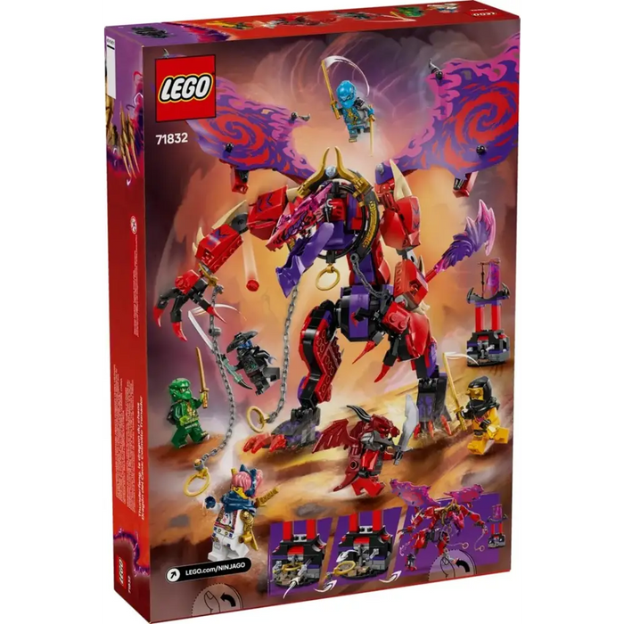 LEGO NINJAGO 71832 Thunderfang Dragon of Chaos