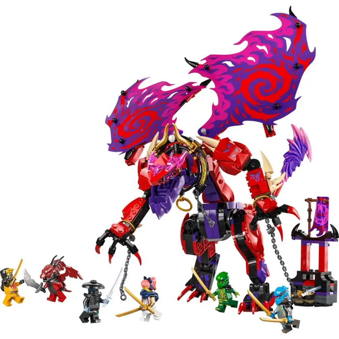 LEGO NINJAGO 71832 Thunderfang Dragon of Chaos