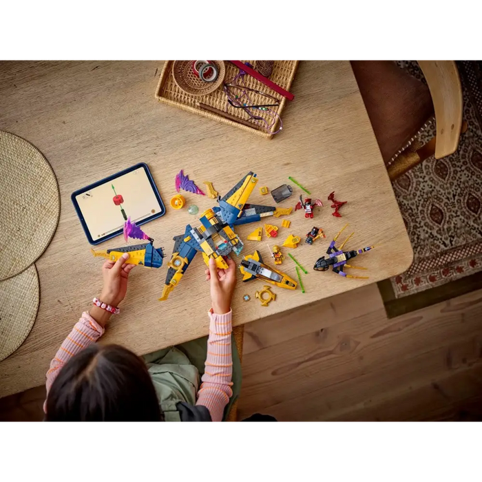 LEGO NINJAGO 71833 Ras and Arin’s Super Storm Jet