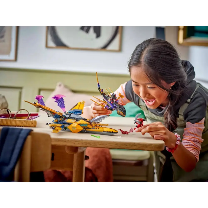 LEGO NINJAGO 71833 Ras and Arin’s Super Storm Jet