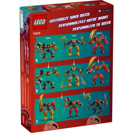 LEGO NINJAGO 71839 Arin’s Spinjitzu Battle Mech