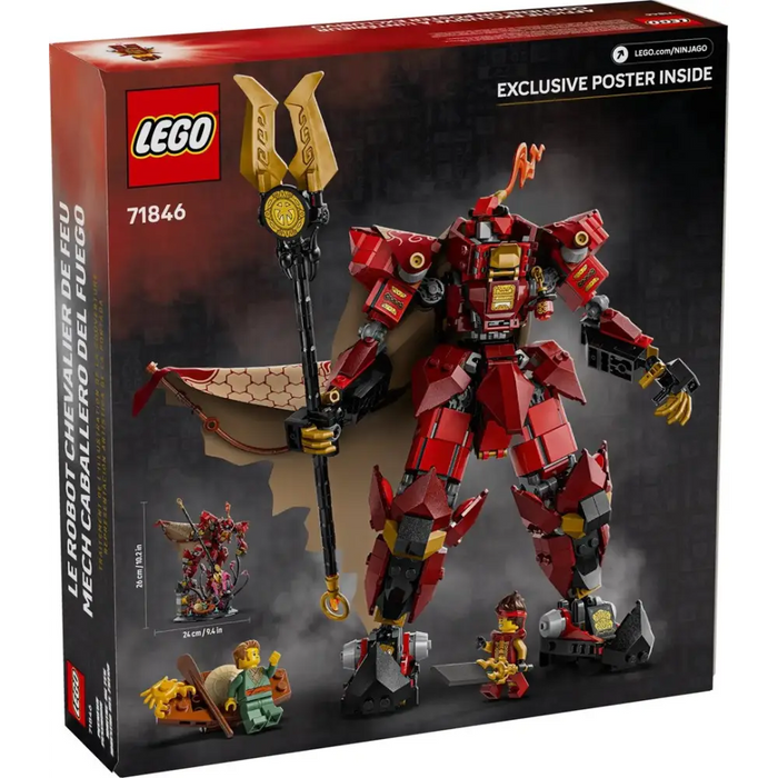LEGO NINJAGO 71846 Огненият рицар Mech