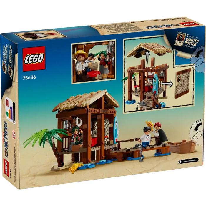 LEGO ONE PIECE 75636 Колиба в село с вятърна мелница