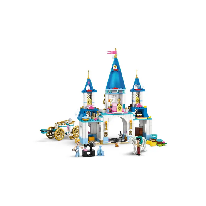 LEGO Princess Cinderella’s castle and horse-drawn carriage-