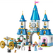 LEGO Princess Cinderella’s castle and horse-drawn carriage-