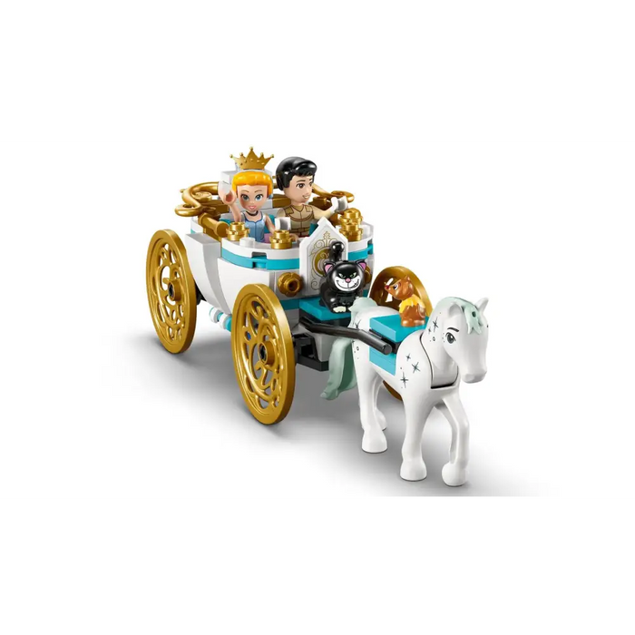 LEGO Princess Cinderella’s castle and horse-drawn carriage-