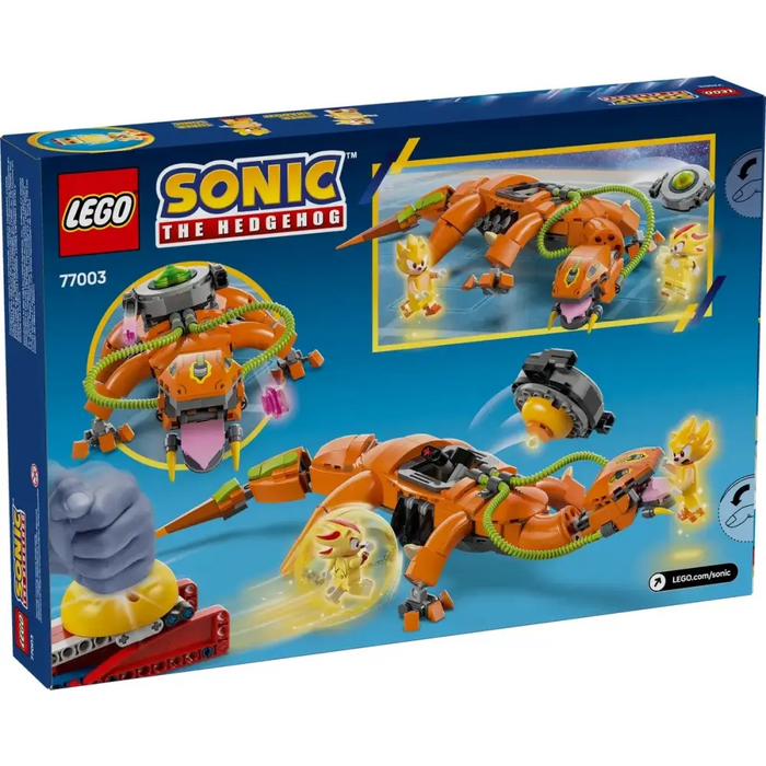 LEGO SONIC THE HEDGEHOG 77003 Super Shadow срещу Biolizard