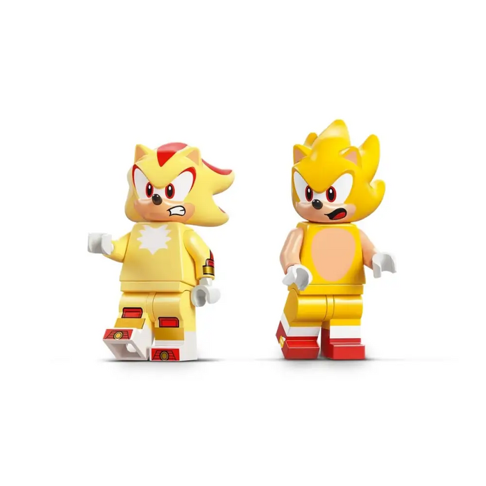 LEGO SONIC THE HEDGEHOG 77003 Super Shadow срещу Biolizard