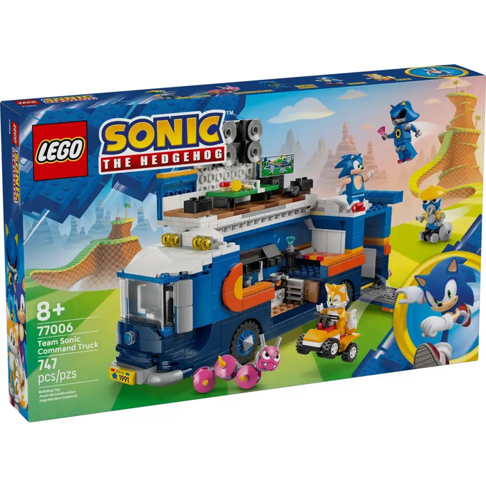 LEGO SONIC THE HEDGEHOG 77006 Team Sonic Command Truck