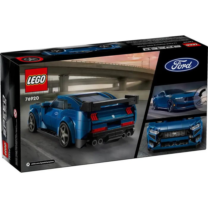 LEGO SPEED CHAMPIONS 76920 Спортна кола Ford Mustang Dark