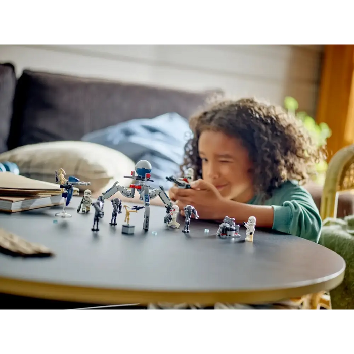 LEGO STAR WARS 75372 CLONE TROOPER & BATTLE DROID BATTLE