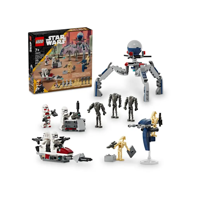 LEGO STAR WARS 75372 CLONE TROOPER & BATTLE DROID BATTLE